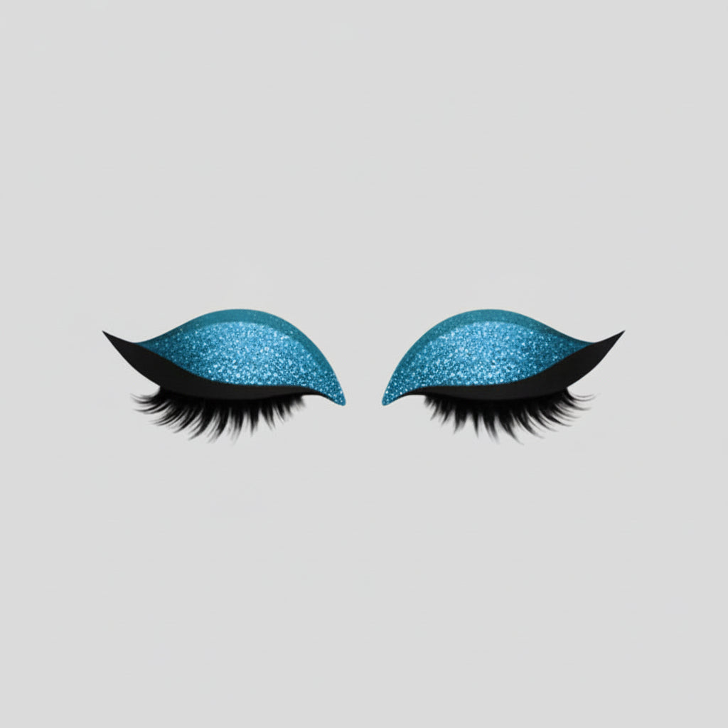 3-In-1 Eye Makeup Stickers Eyeshadow Eyeliner False Eyelashes