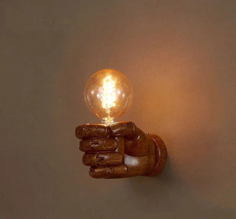 IndustrialGlow - Wall Lamp in Industrial Style Made of Metal – Vintage LED Lamp