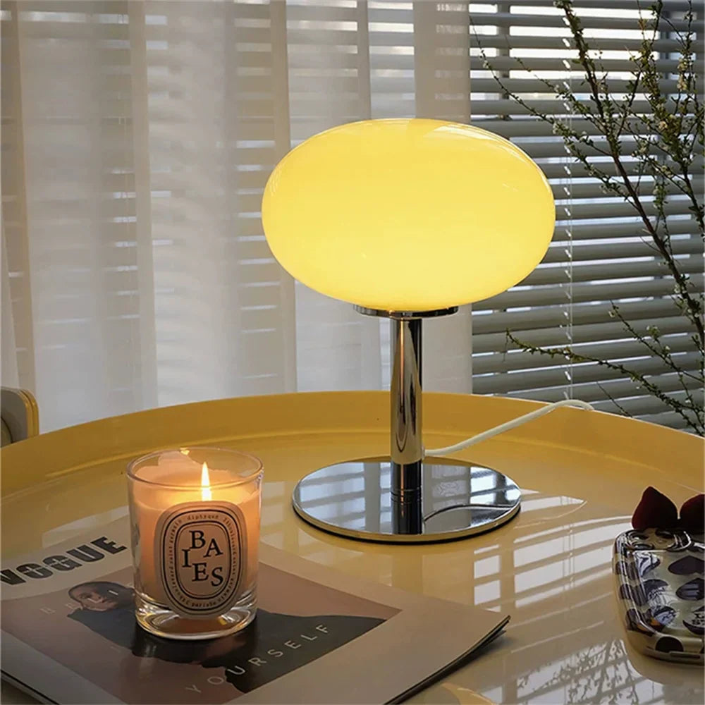 EcoGlow - Rechargeable Table Lamp with Playful Design