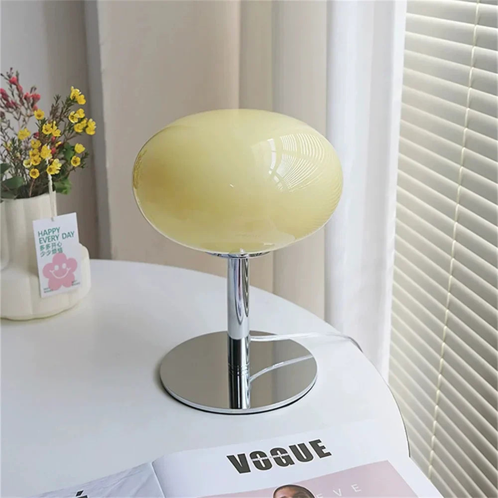EcoGlow - Rechargeable Table Lamp with Playful Design