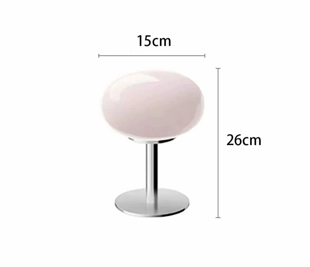 GlowSphere - Lámpara de mesa LED en diseño Lollipop – Iluminación ambiental moderna