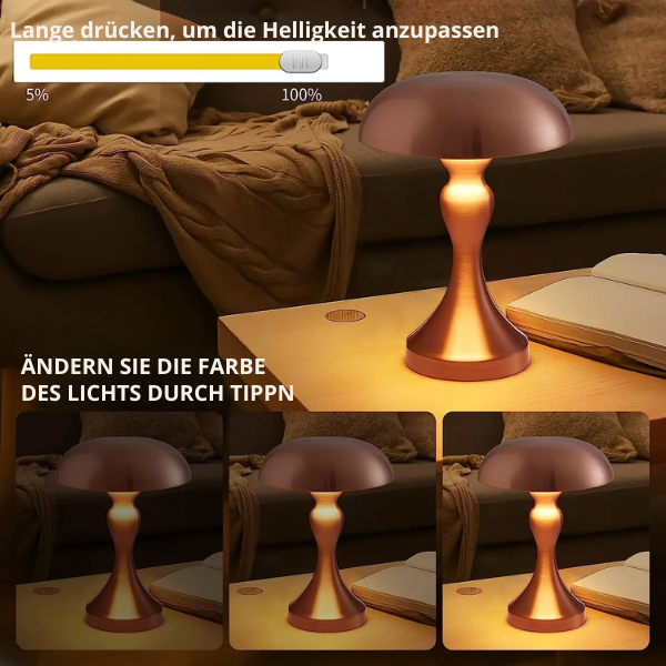 LumiGlow - Dimmable LED Reading Lamp with Night Light, Perfect for the Bedroom