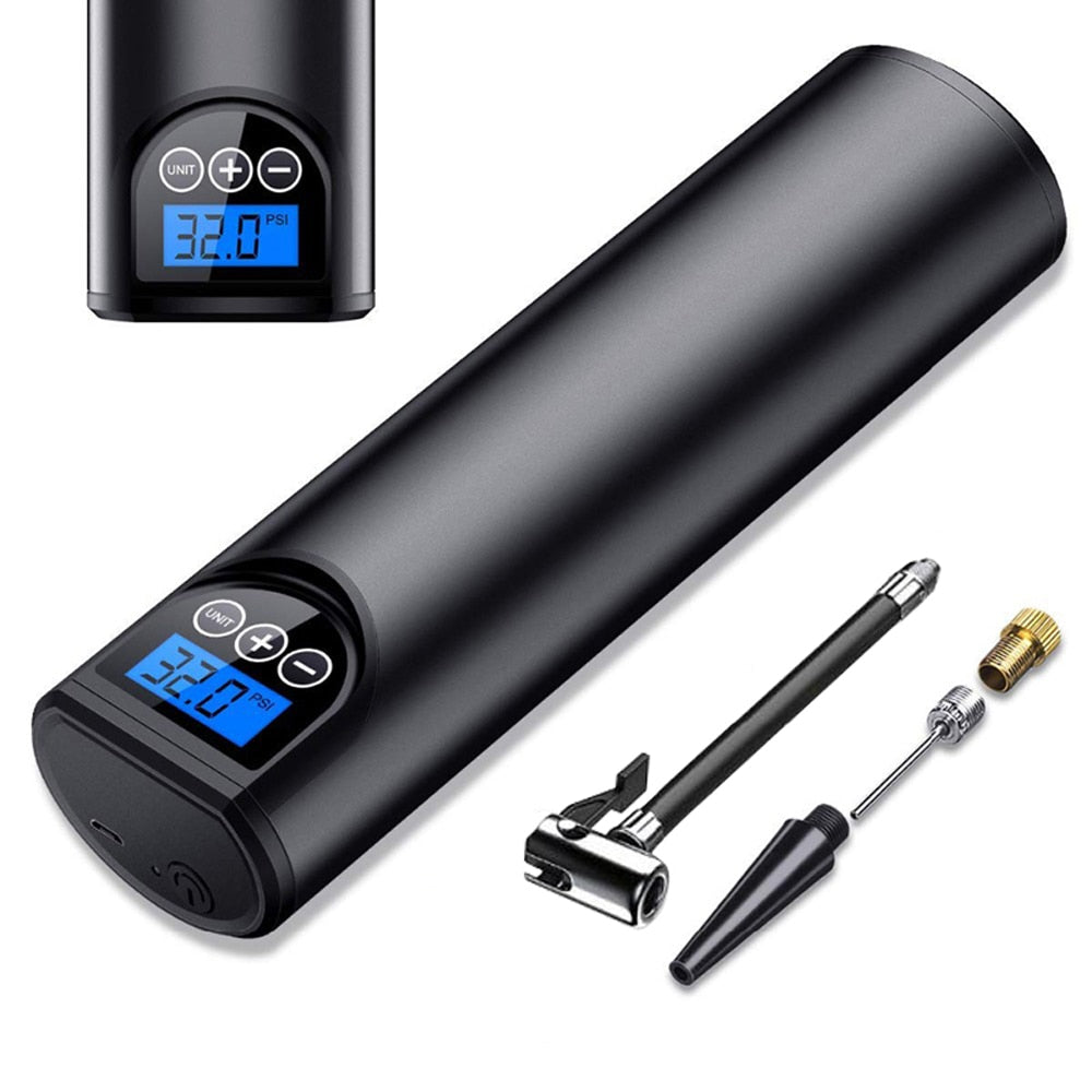 Compressore Portatile Elettrico Auto Digitale Gonfiatore Pneumatici