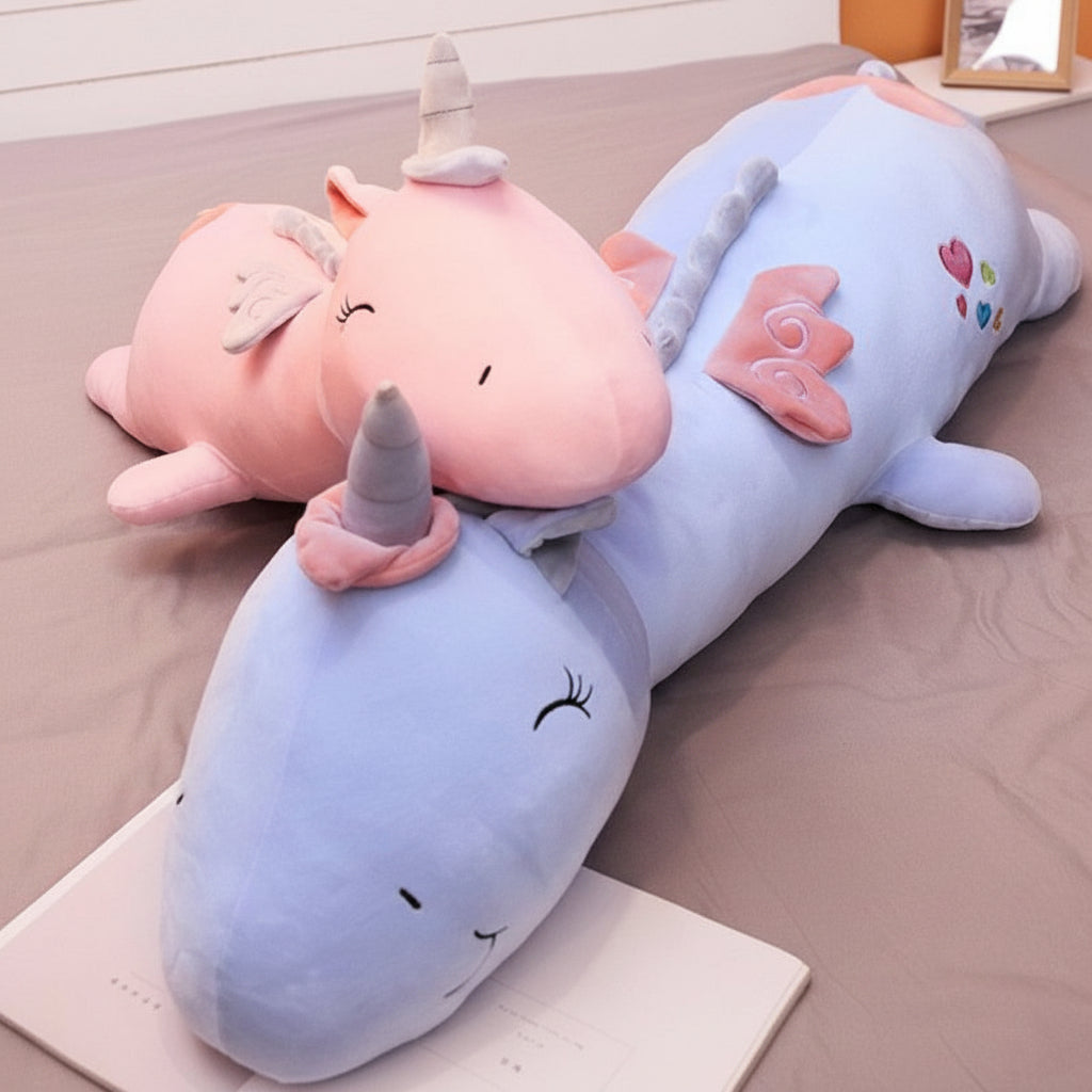 Plush Cuddle Unicorn LED Night Light Rainbow Children's Room