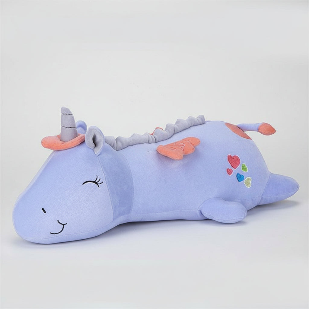 Plush Cuddle Unicorn LED Night Light Rainbow Children's Room