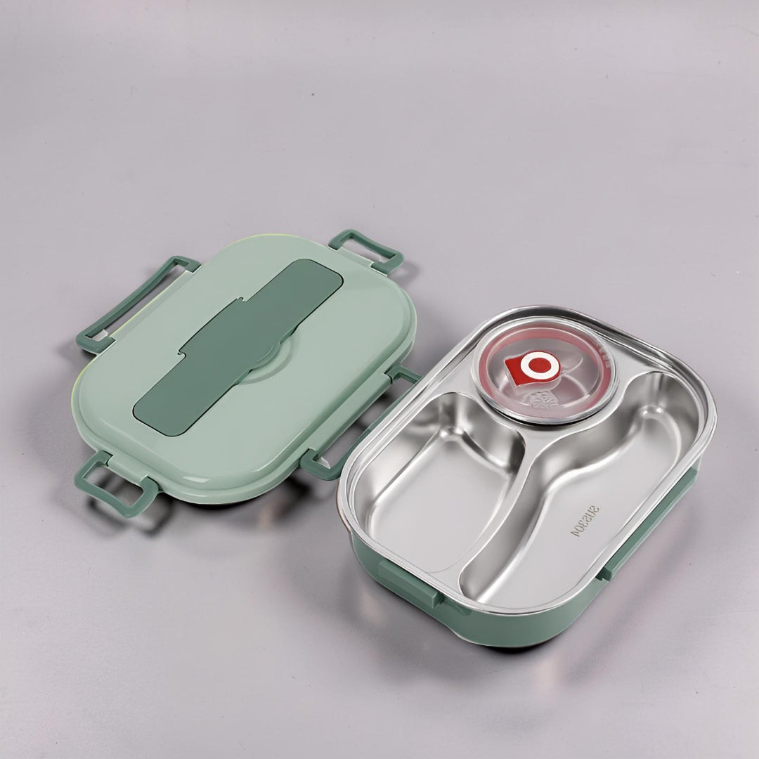 Lunchbox Bento Termica in Acciaio Inossidabile Senza Perdite per Passeggiate