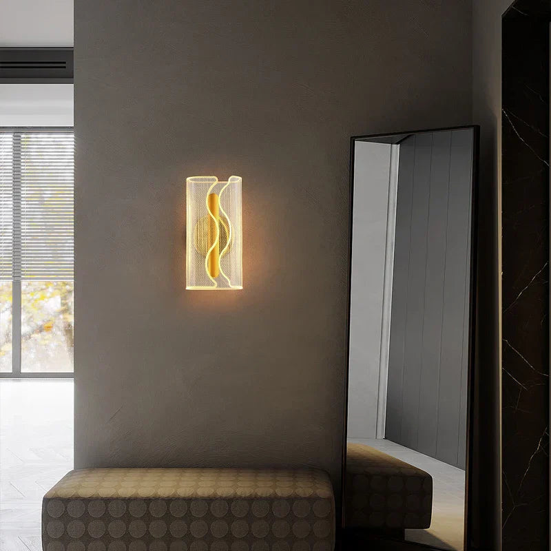 AuroraScand - Candeeiro de Parede LED Escandinavo