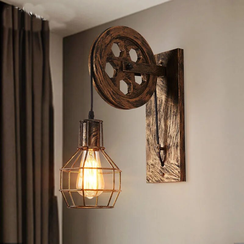 MidCentury – Lámpara de pared retro con estilo vintage