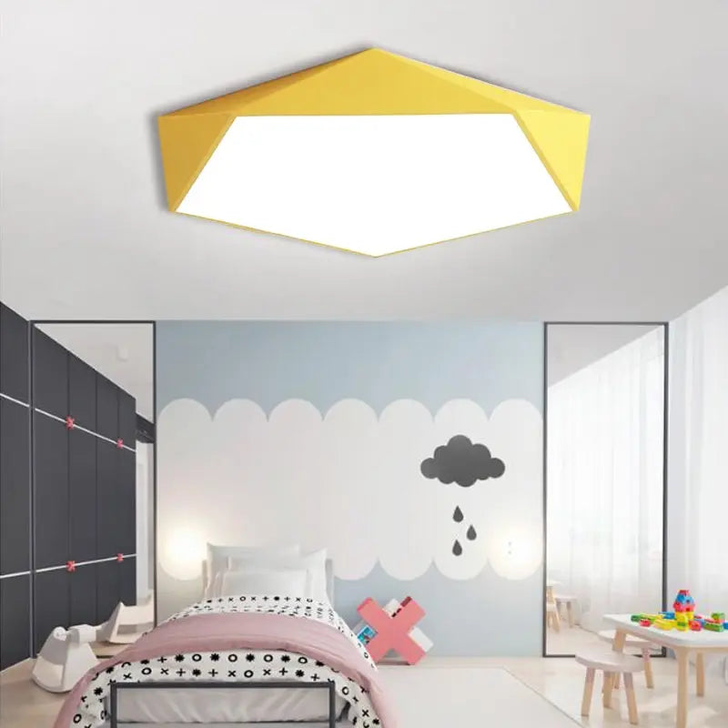LichtHexa - Lampada da soffitto esagonale pastello