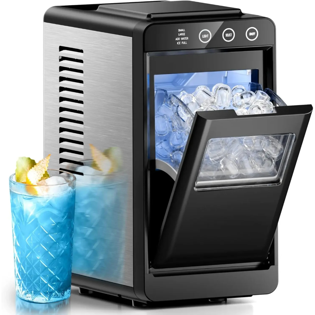 Quick Ice Cube Machine for Drinks Kitchen Home