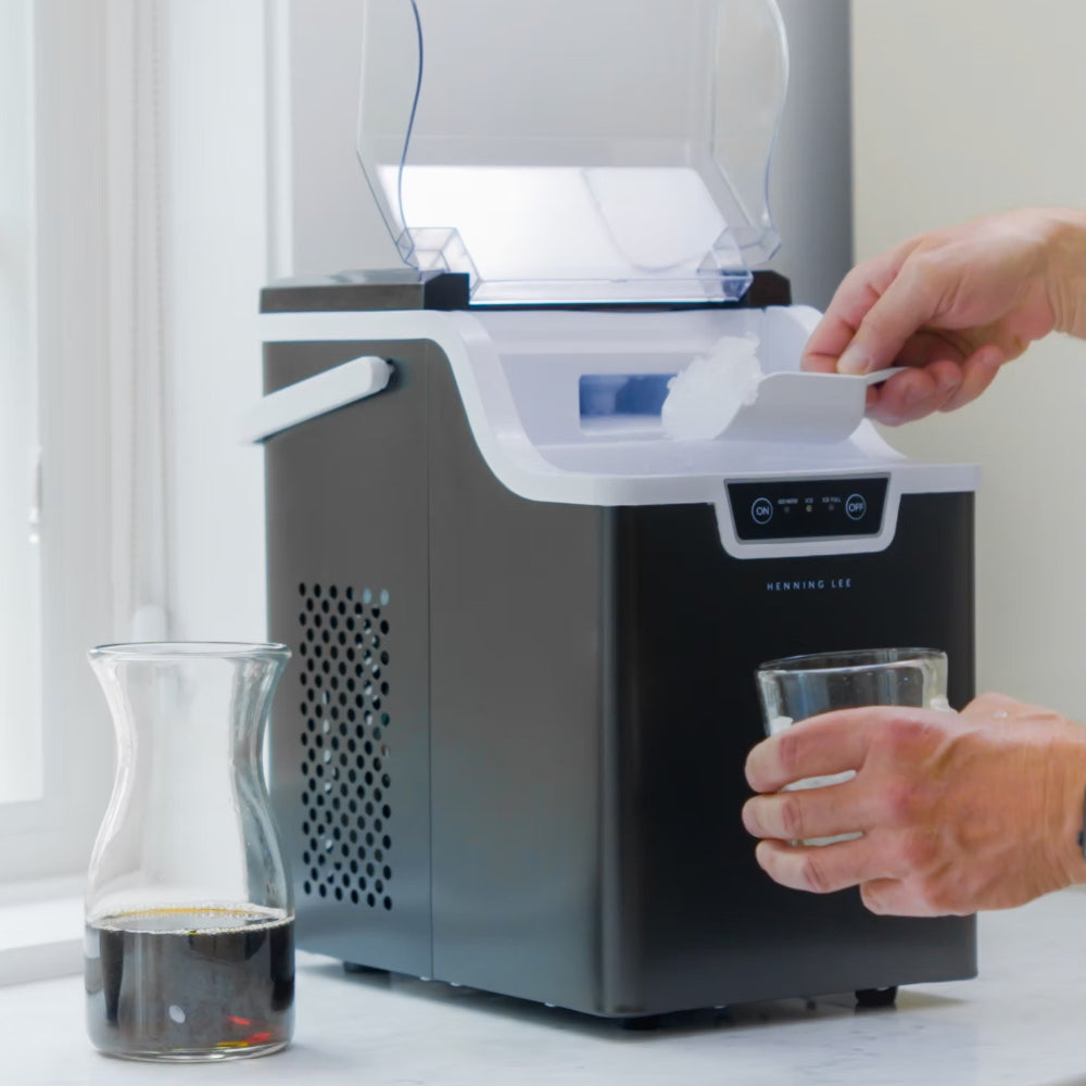 Máquina de Hielo Portátil, Compacta y Eficiente para Mujer
