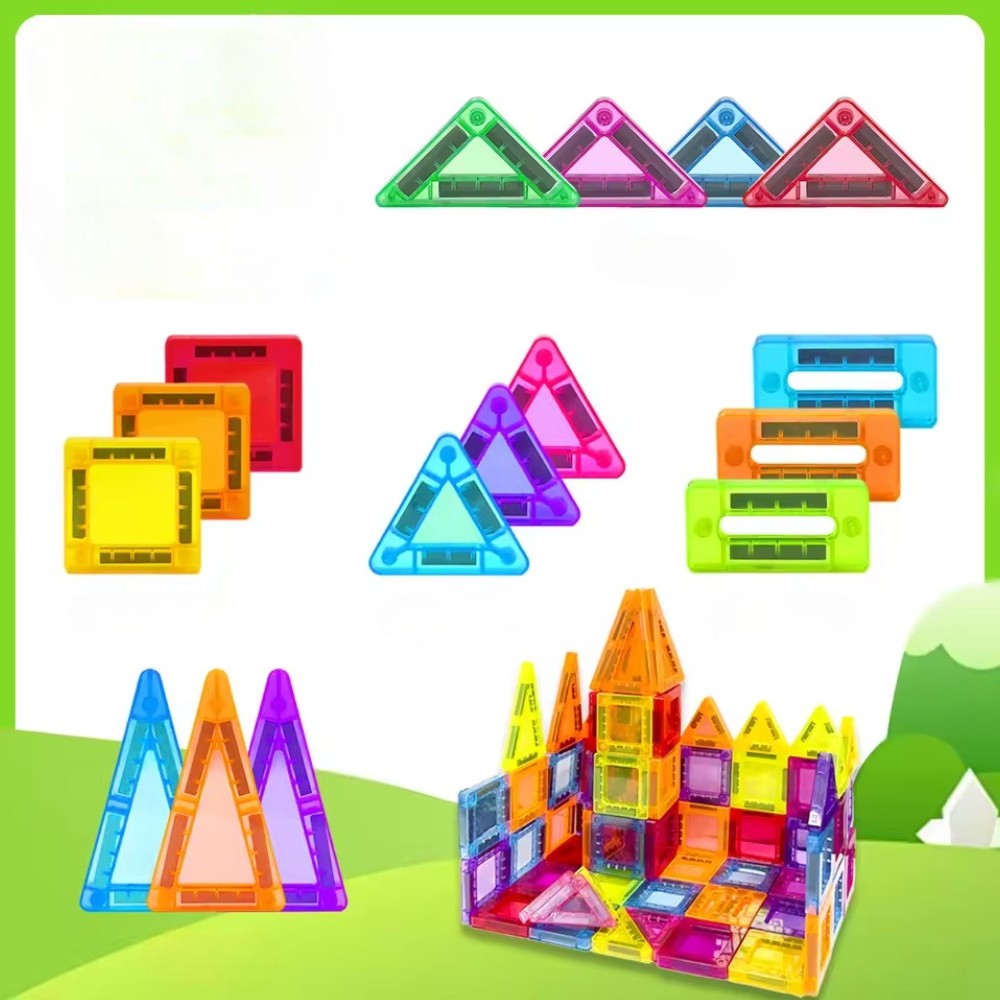 Magnetic Building Blocks Toy Set