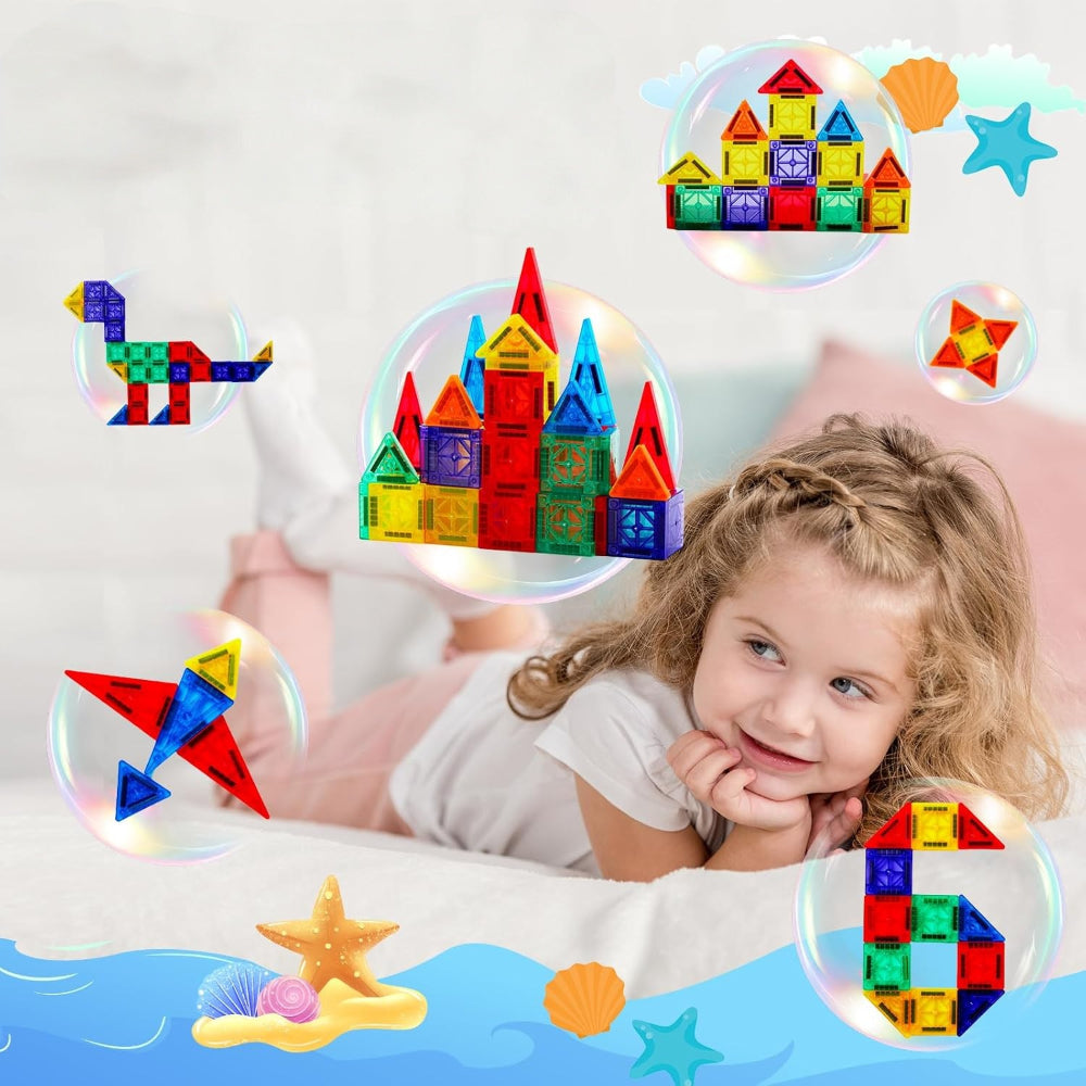 Magnetic Building Blocks Toy Set
