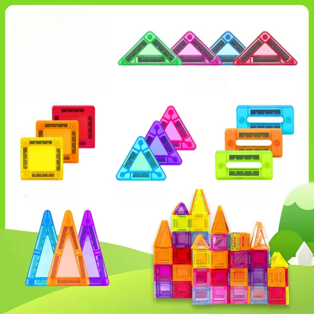 Magnetic Building Blocks Toy Set