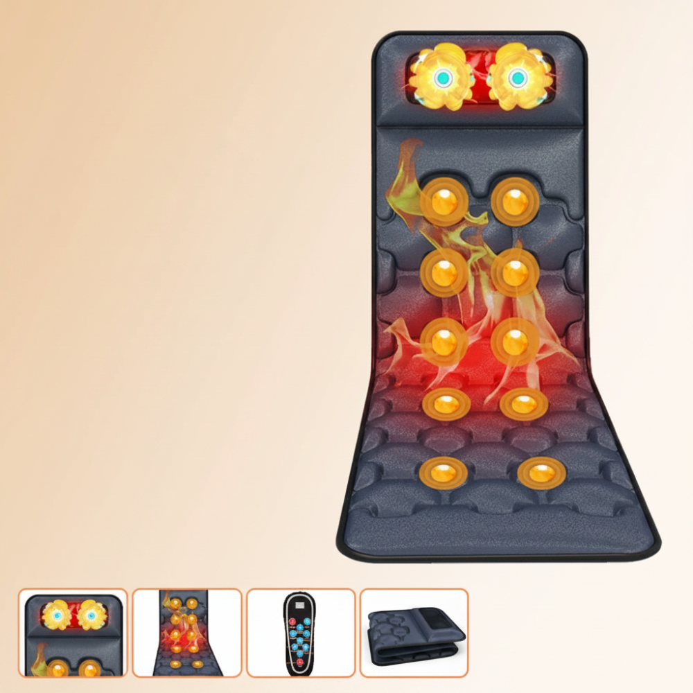 Massage Mat Verwarmd Full Body Ontspannende Trilmat