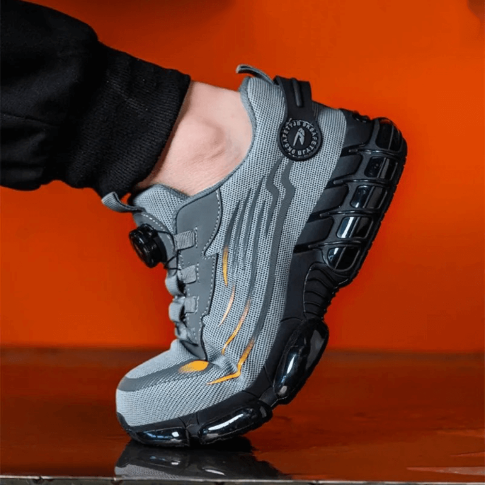 Men's Lightweight Orthopedic Safety Shoes Non-Slip Comfort Design 7