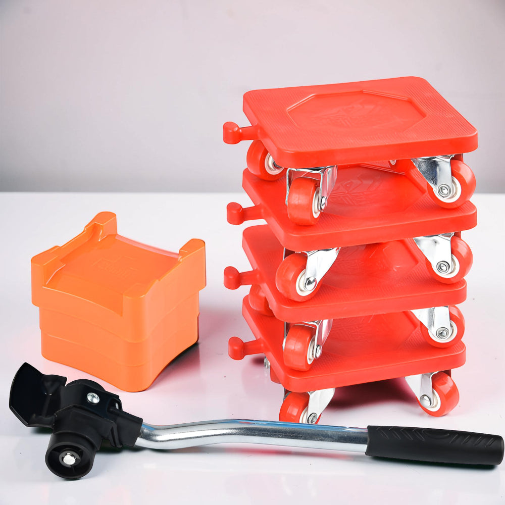 Set di spostamento mobili con ruote per trasporto pesante