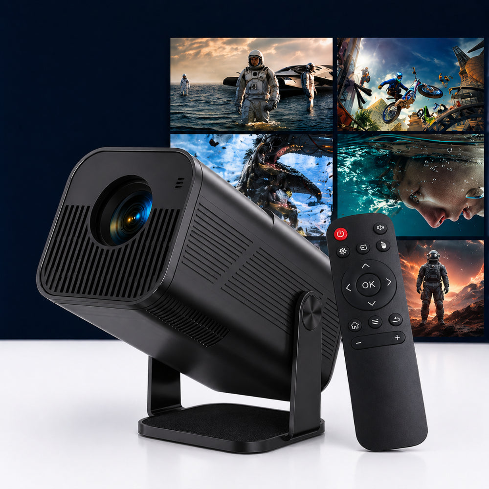 Mini proyector WK Full HD Wifi Bluetooth Android portátil