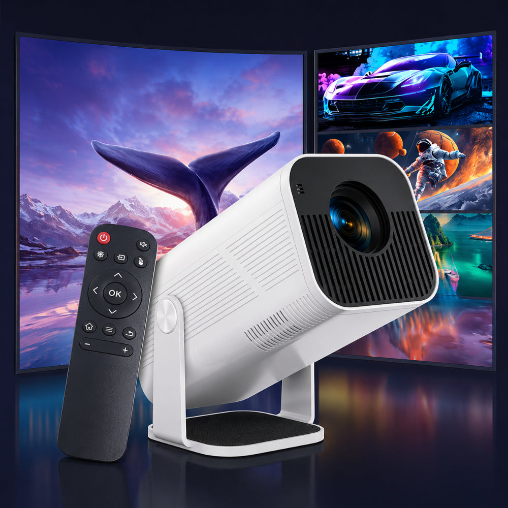 Mini proyector WK Full HD Wifi Bluetooth Android portátil
