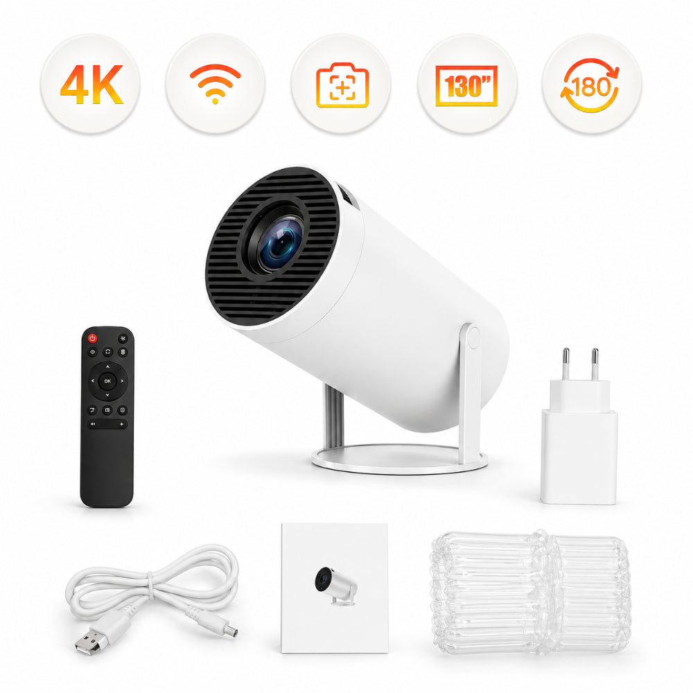 Mini Beamer WK Voetbal Projector Draadloos Home Cinema