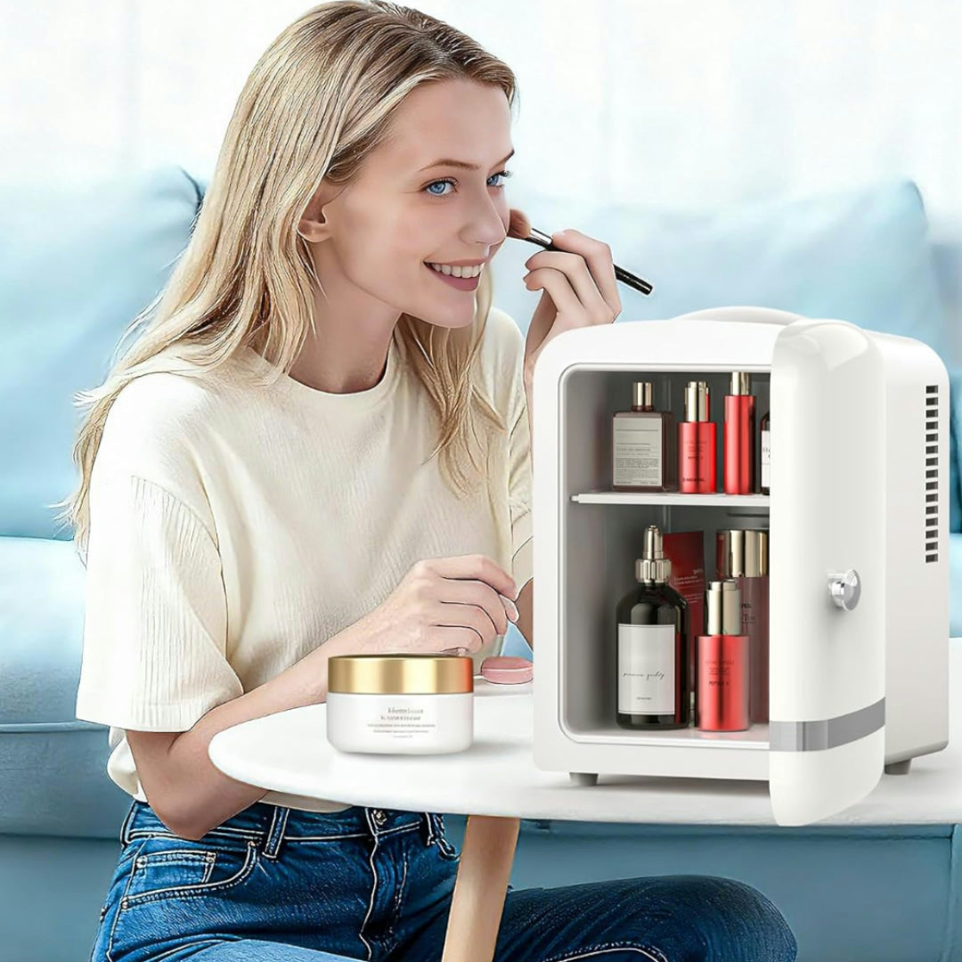 Mini Frigo Raffreddamento Cosmetici Bevande Camera Casa