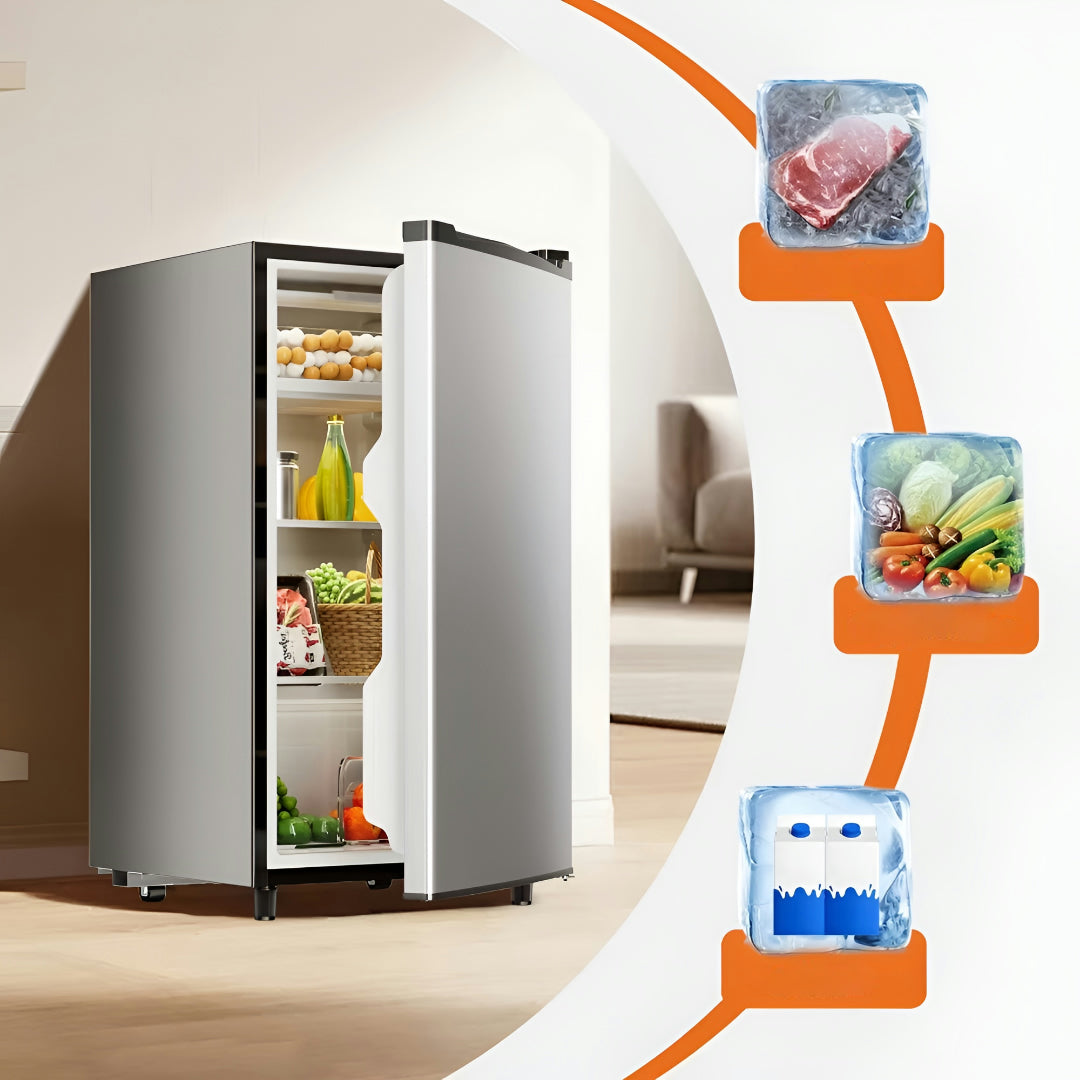 Mini frigorifero per raffreddamento e conservazione bevande in cucina e casa