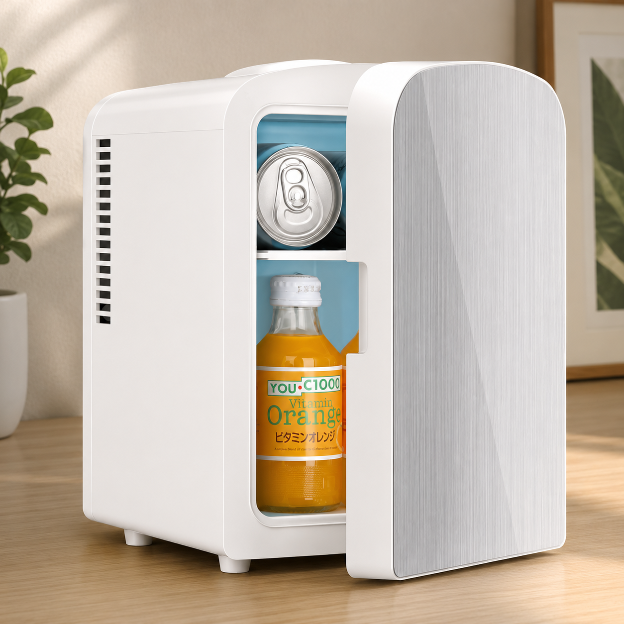 Mini Frigo Raffreddamento Portatile 4L Bevande Cosmetici