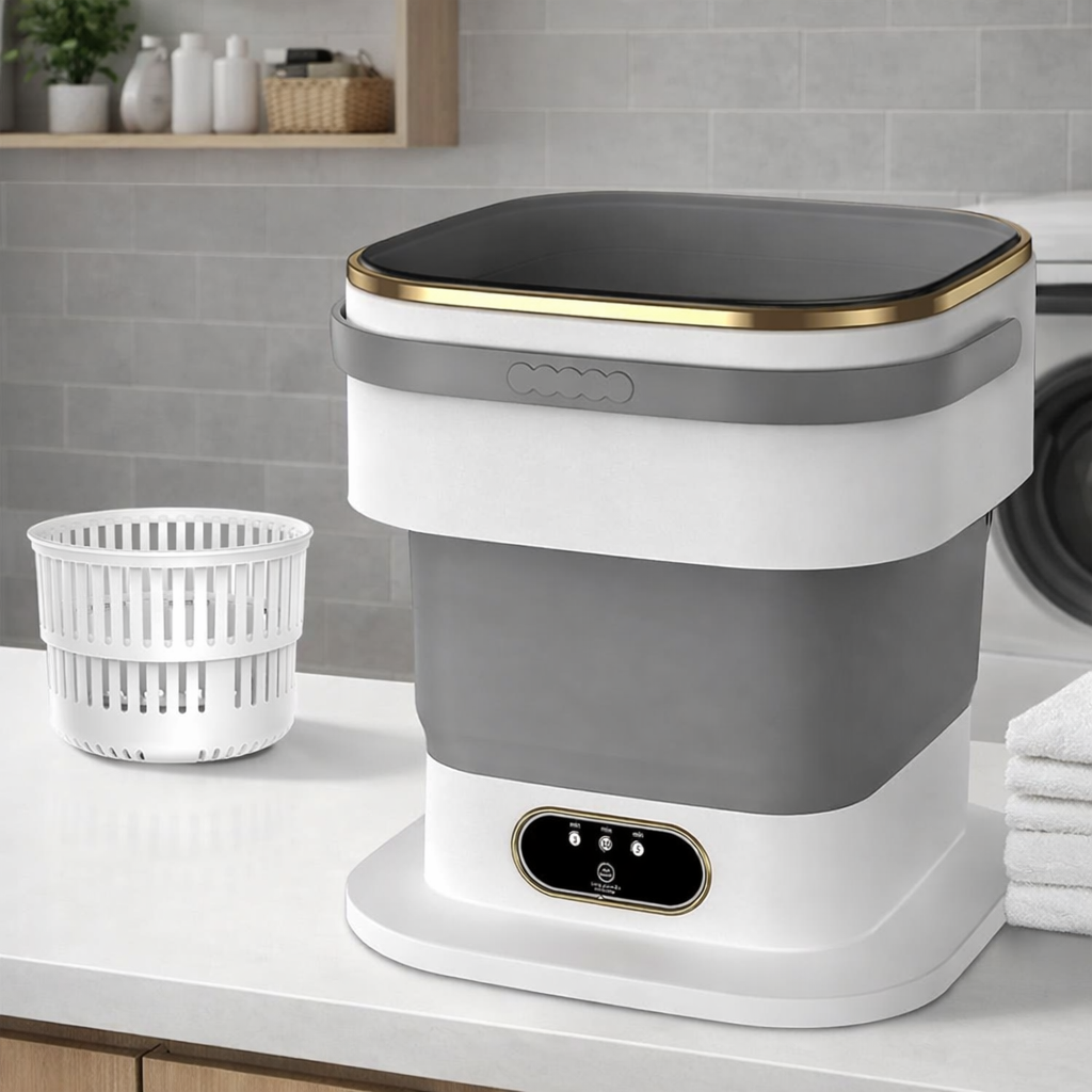 Mini Wasmachine Draagbaar Opvouwbaar Compact Reis Camping