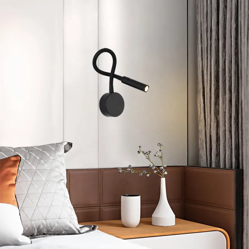 SleekGlow - Minimalistische Lees-Wandlamp
