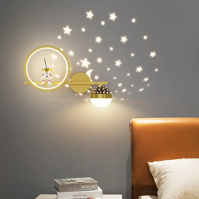 KleineSter | Lampada da parete elegante per bambini