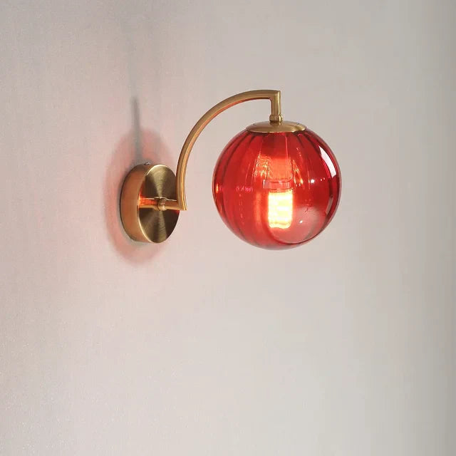 LumiCrystal - Lampada da parete in vetro moderna