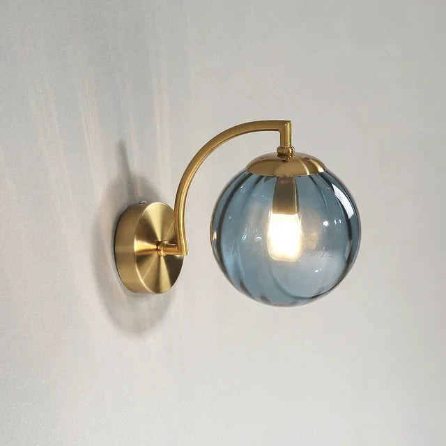 LumiCrystal - Lampada da parete in vetro moderna