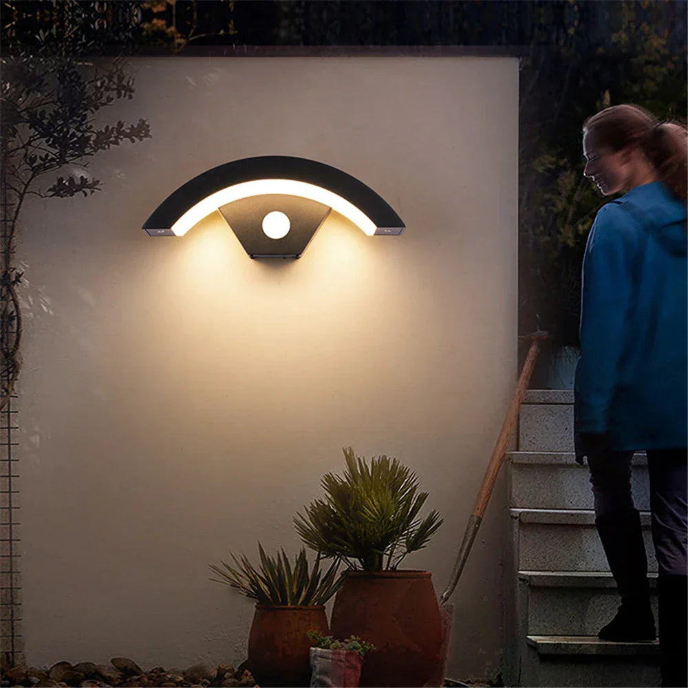 LichtBeeld - Lampada da parete impermeabile elegante