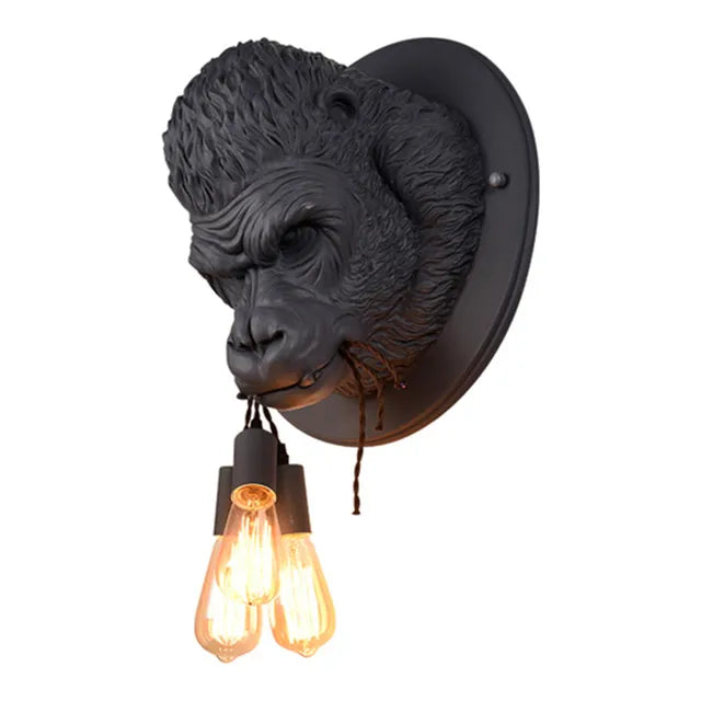 JungleCharm - Gorilla Wall Lamp | Tough & Unique Design
