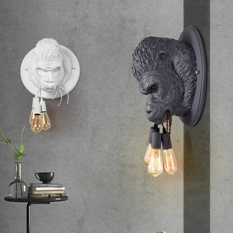 JungleCharm - Gorilla Wall Lamp | Tough & Unique Design