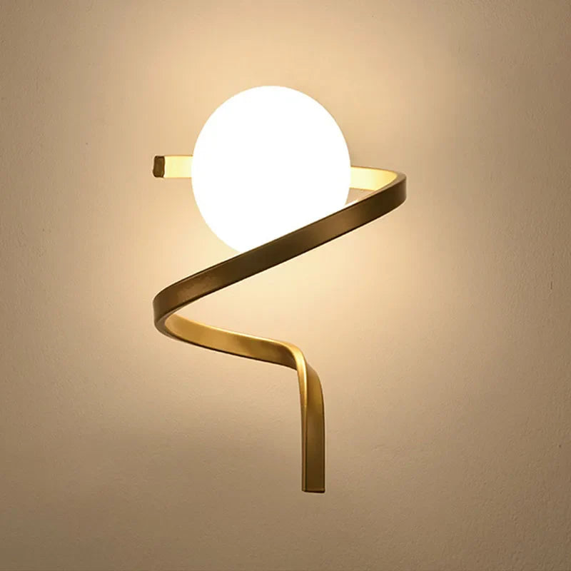 LumiÉlégance – Modern glass wall lamp for a luxurious look