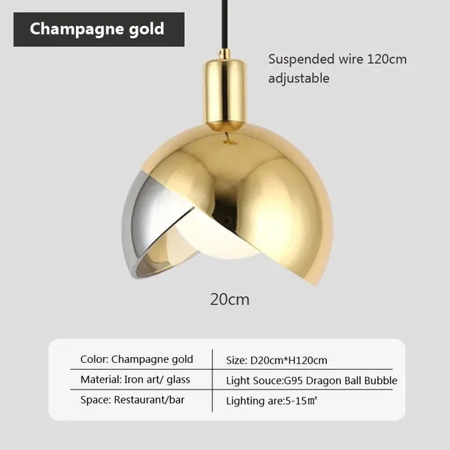 LumiAura - Lampada a sospensione contemporanea