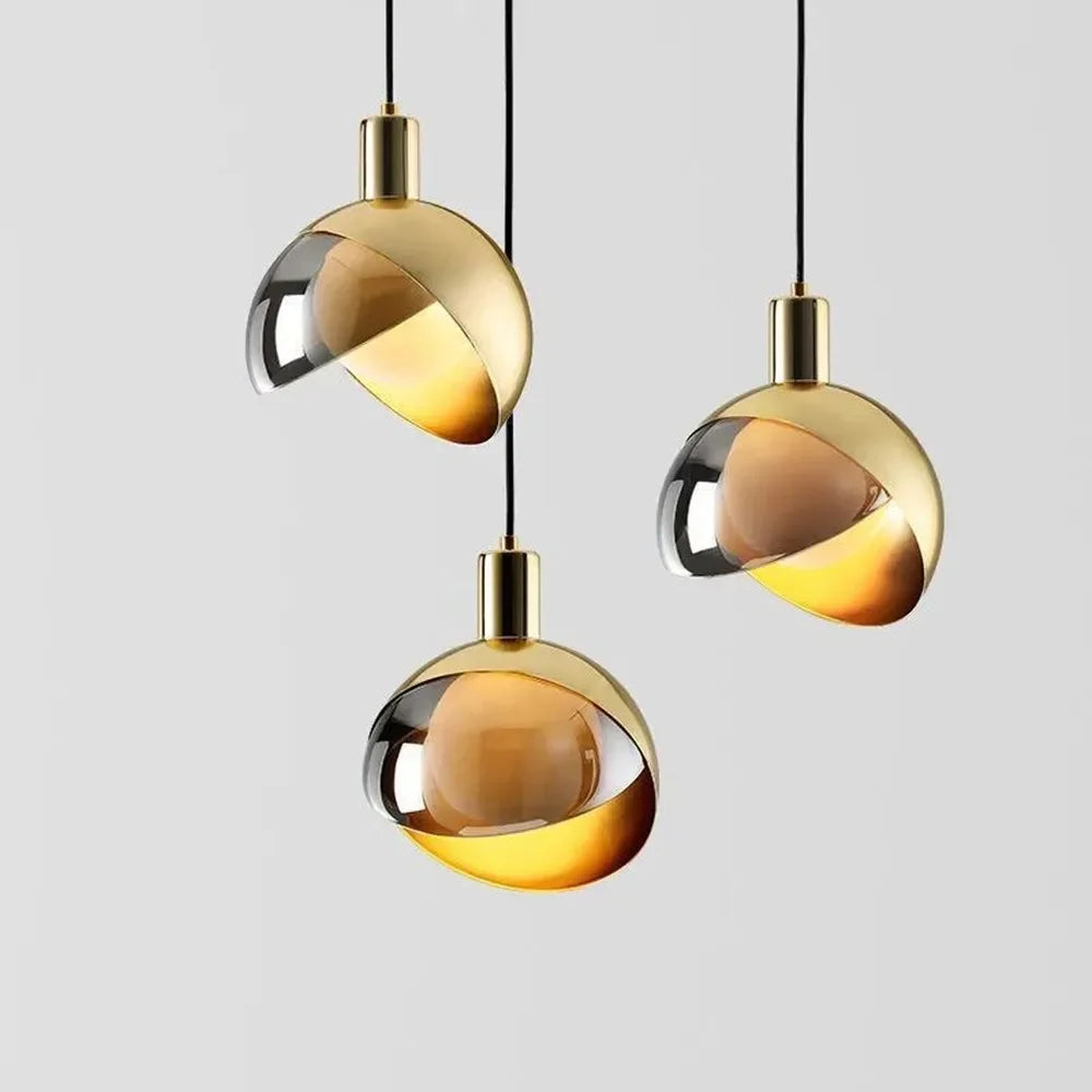 LumiAura - Lampada a sospensione contemporanea