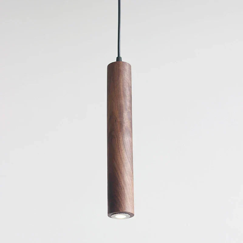 PureWood - Minimalist Wooden Hanging Lamp for Living Room and Bedroom