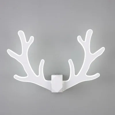 CheerGlow – Colorful Antler LED Wall Lamp for Children's Room