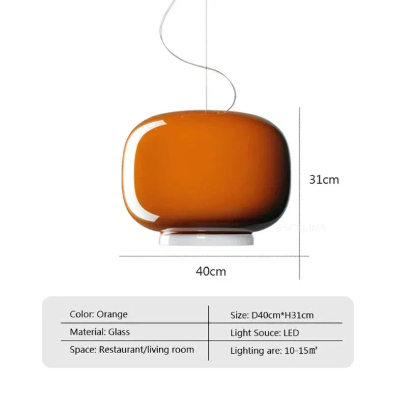 GlasGlamour - Eleganti lampade a sospensione in vetro