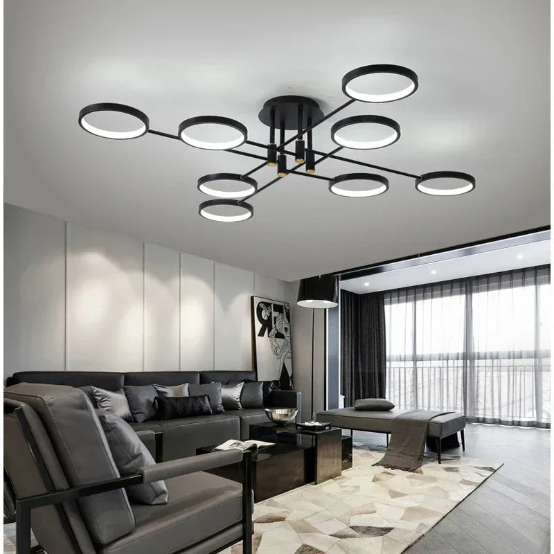 LumenElegance - Lampadario LED moderno