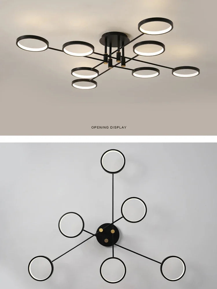 LumenElegance - Lampadario LED moderno
