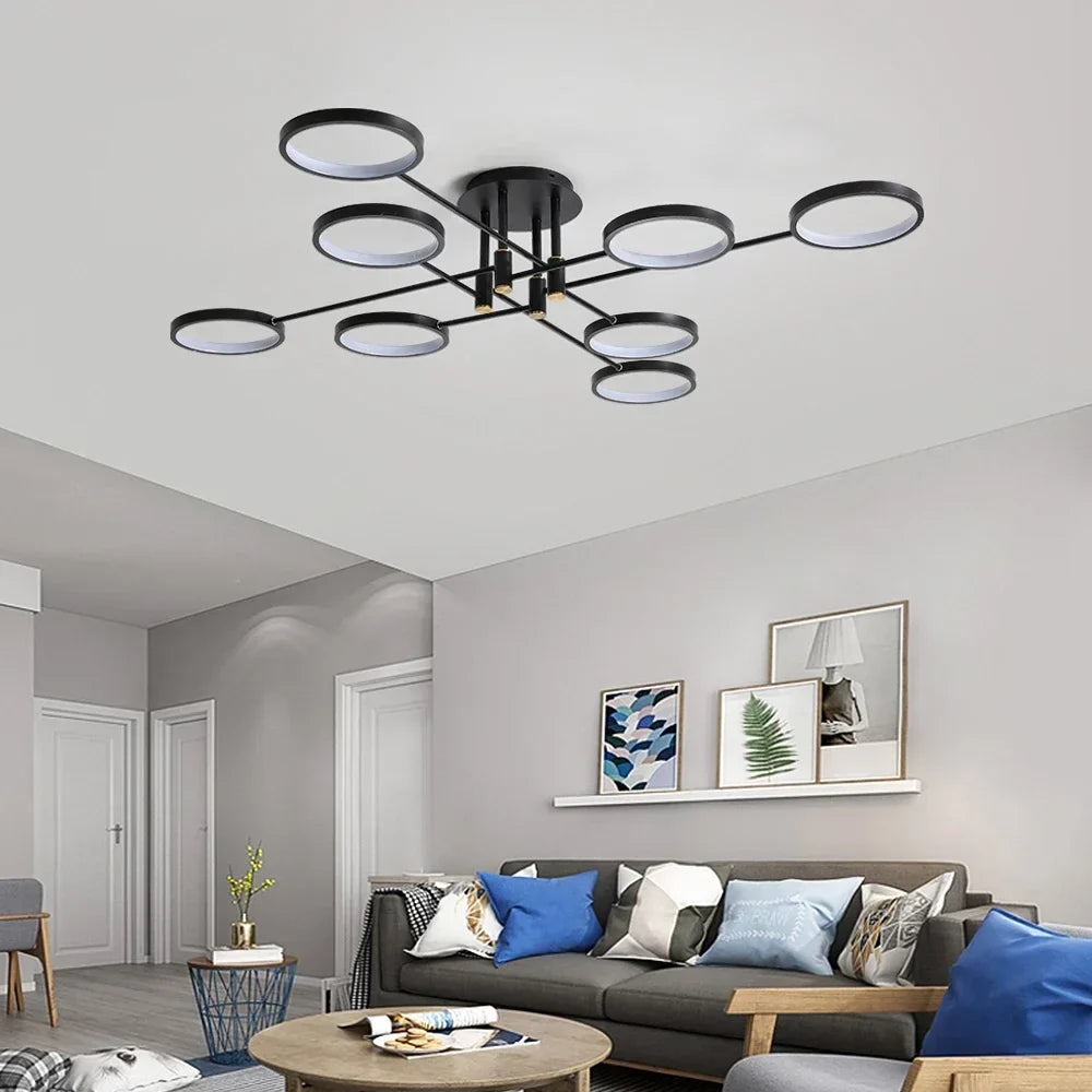 LumenElegance - Lampadario LED moderno