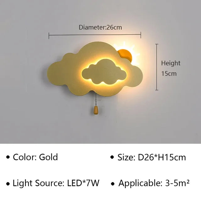 CosmicGlow - Star Cloud Wall Lamp | Magical LED Ambient Lighting