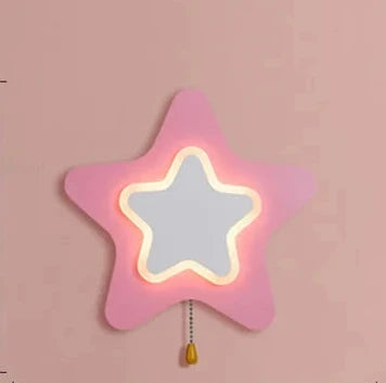 KidsCloud - LED Night Lamp with Clouds and Hot Air Balloon Design – Wall Lamp