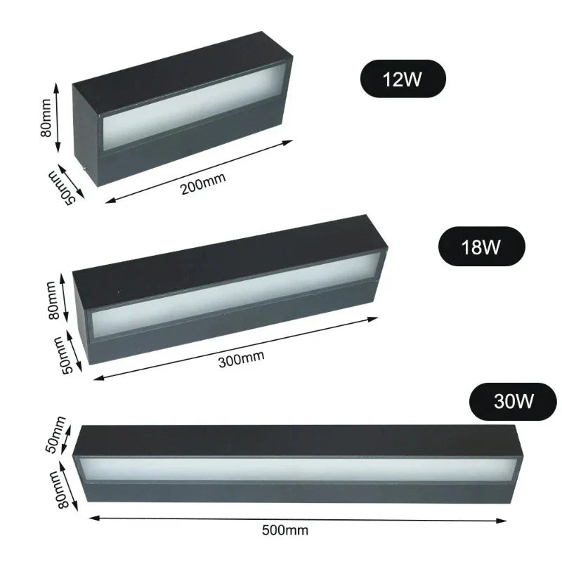 LumiWall - Lampada da parete LED elegante