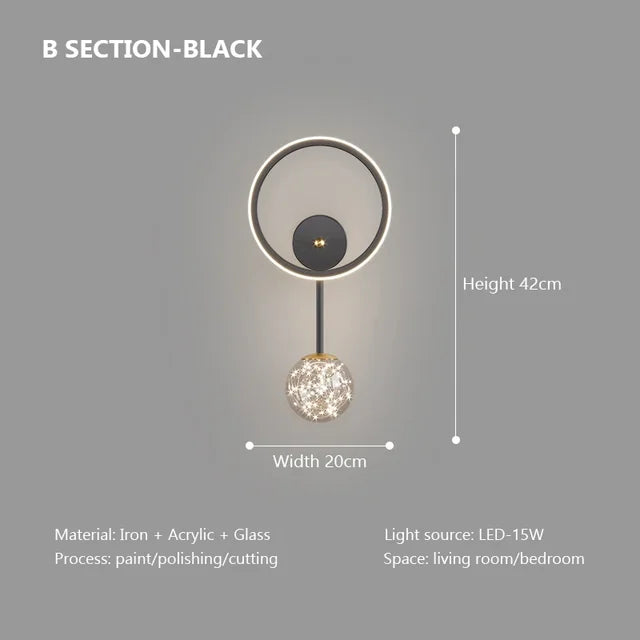 LumoEdge - Modern LED Wall Lamp | Stylish Indoor Lighting