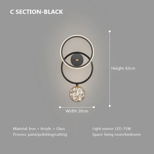 LumoEdge - Modern LED Wall Lamp | Stylish Indoor Lighting