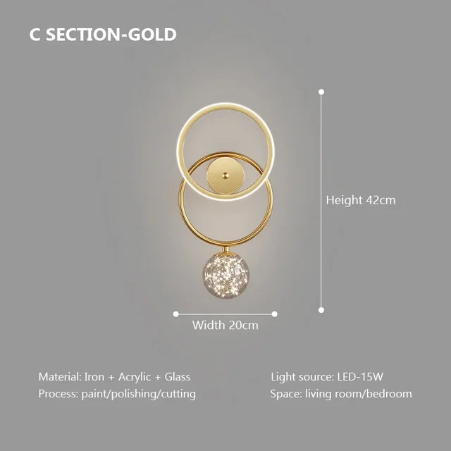 LumoEdge - Modern LED Wall Lamp | Stylish Indoor Lighting